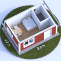 1541186-3 Holiday home, Attefallshus (30 sqm)