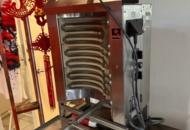 1535515 Kebabgrill, fritös och bain-marie - Potis / Kromet / Exxent