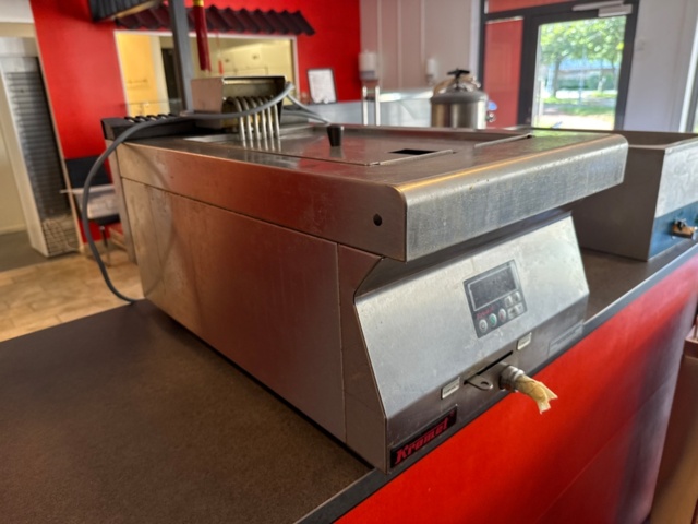1535515-9 Kebabgrill, fritös och bain-marie - Potis / Kromet / Exxent