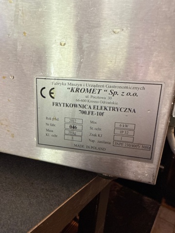 1535515-12 Kebabgrill, fritös och bain-marie - Potis / Kromet / Exxent