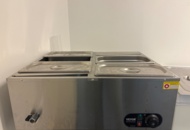 1535506 Kylbänk med lådor samt vattenbad - Dora Metal DM-P-94702 / Vevor HT-6V