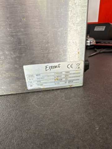 1535515-16 Kebabgrill, fritös och bain-marie - Potis / Kromet / Exxent