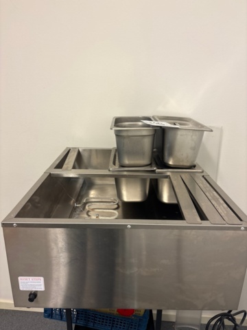 1535506-5 Kylbänk med lådor samt vattenbad - Dora Metal DM-P-94702 / Vevor HT-6V