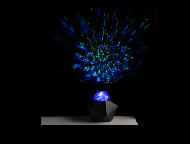 1529574-3 Galaxiprojektor, 6 st - Finn-Lumor, fjärrkontroll, USB