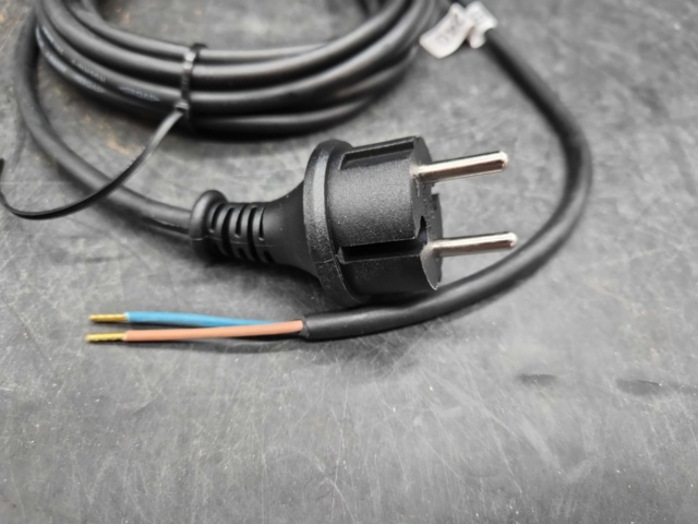 1541270-3 Anslutningskabel 20 st - REV, H05RN-F 5 m, 2 x 1 mm