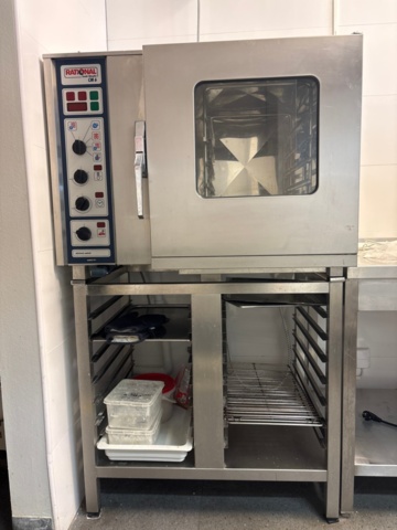 1535508-1 Rational CM 6 Kombiugn med rostfri ställning – 6 x GN 1/1