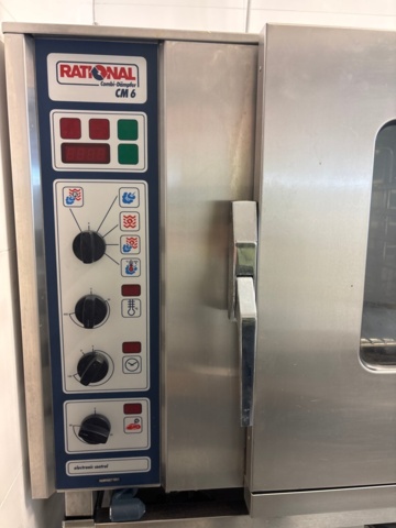1535508-2 Rational CM 6 Kombiugn med rostfri ställning – 6 x GN 1/1