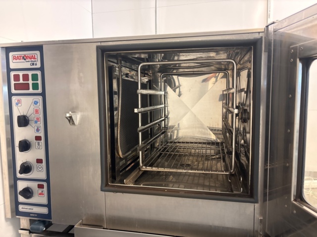 1535508-3 Rational CM 6 Kombiugn med rostfri ställning – 6 x GN 1/1