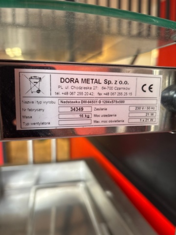 1535510-4 Serveringsdisk / kylbrunn med överdel - Dora Metal DM-94930.3 / DM-94531