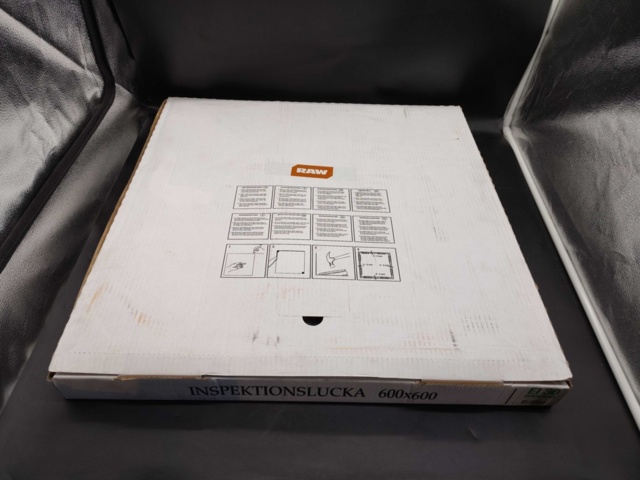1540978-2 Inspektionslucka - EI30, 600x600 mm, vit