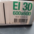 1540978-3 Inspektionslucka - EI30, 600x600 mm, vit