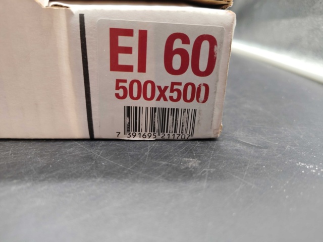 1540980-4 Inspection hatch - EI60, 500x500 mm, white lacquered
