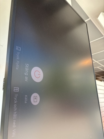 1447176-2 Tv Monitor inkl väggfäste 2 stycken
