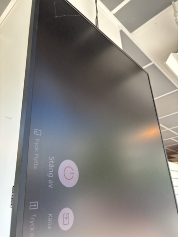 1447176-3 Tv Monitor inkl väggfäste 2 stycken
