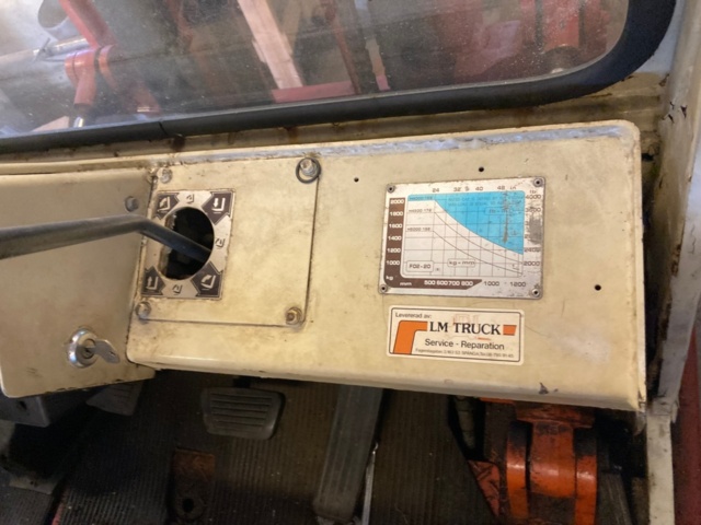 1320418-9 Datsun gastruck PF-02 inkl tippcontainer