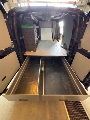 1500064-6 Bilinredning med lådsystem och hyllsektion – Volkswagen Caddy - 2025