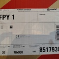 1541026-6 Insulation 3 pcs - Paroc, eXtra, FPY 1