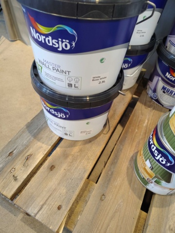 1541027-3 Färg- och vägglimsparti  - Nordsjö, RAW