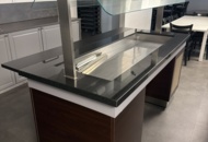 1533238 Salladsdisk med överhylla i glas - ggmgastro KPIN289 -2024