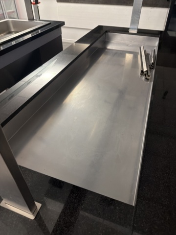 1533238-4 Salladsdisk med överhylla i glas - ggmgastro KPIN289 -2024