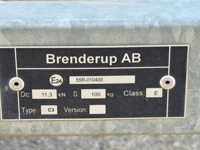 1368099-25 Skåpsläp - Brenderup CE100035R -2021