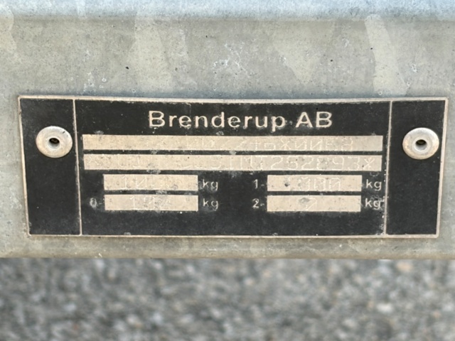 1368099-24 Skåpsläp - Brenderup CE100035R -2021