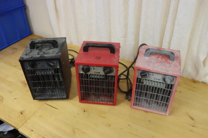 1296003-1 3 pcs Heater fans