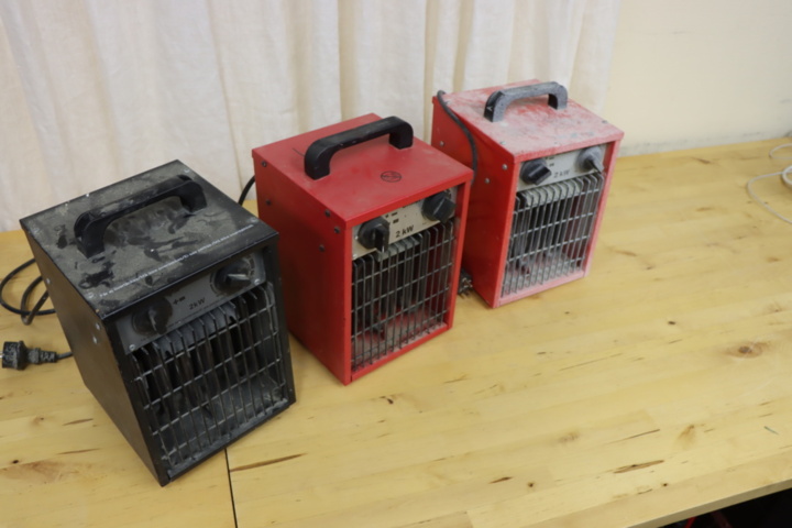 1296003-5 3 pcs Heater fans