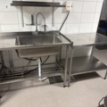 1533251-1 Diskbänk och arbetsbänk i rostfritt