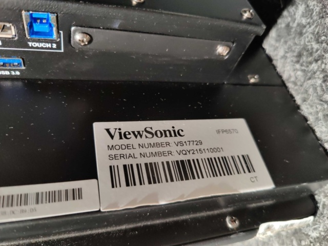 1541411-26 Monitor Viewsonic IFP6570 65" (Touch-skärm)