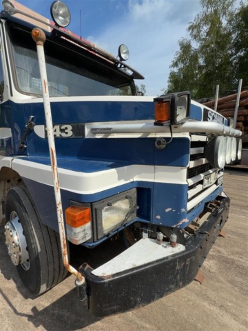 1529761-51 Flatbed truck - Scania T143 HL 6X2 46 -1990