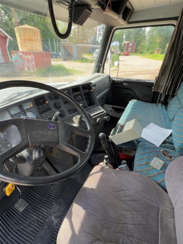 1529761-62 Flatbed truck - Scania T143 HL 6X2 46 -1990