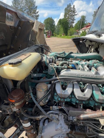 1529761-78 Flatbed truck - Scania T143 HL 6X2 46 -1990