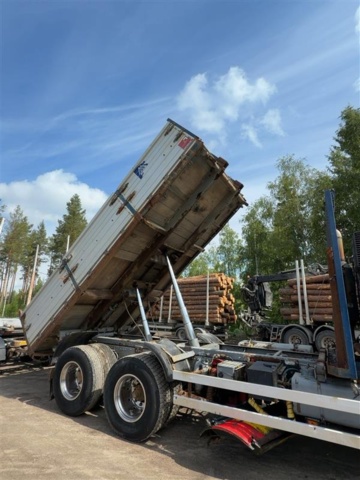 1529761-85 Flatbed truck - Scania T143 HL 6X2 46 -1990