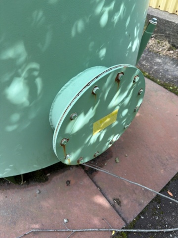 1541489-5 Dieseltank, dubbelmantlad, 2000 liter