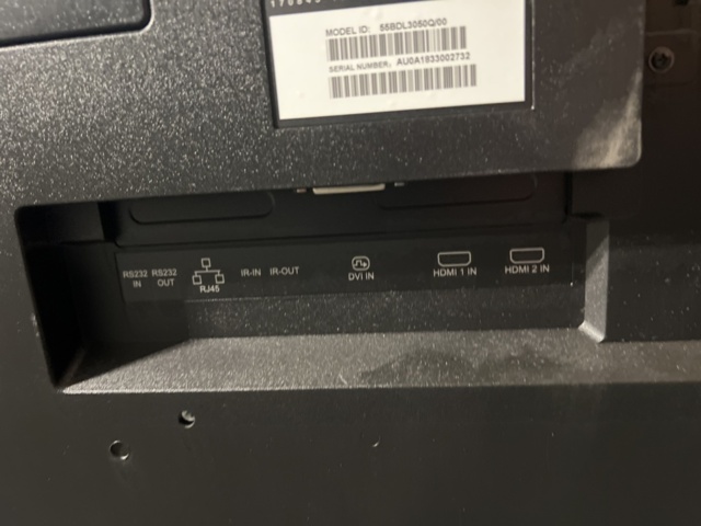 1541416-9 Monitor Philips 55BDL3050Q 55"