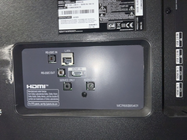 1541417-9 Monitor LG 55UL3G-B 55"