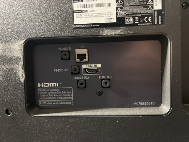 1541417-10 Monitor LG 55UL3G-B 55"