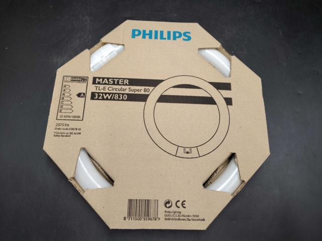 1541530-2 Cirkellysrör 10 st - Philips, Master TL-E Circular Super 80 32W/830
