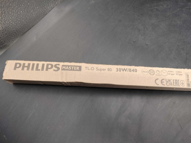 1527528-3 Fluorescent tubes 25 pcs - Philips, Master TL-D Super 80 30W/840
