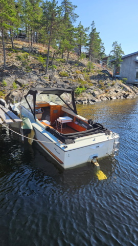 1529856-3 Boat with canopy - Coronet DC 21