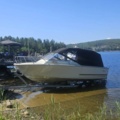 1529856-4 Boat with canopy - Coronet DC 21