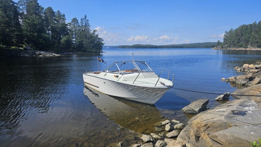 1529856-1 Boat with canopy - Coronet DC 21