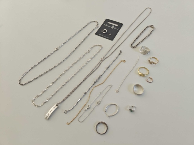 1400751-2 Smycken i Silver