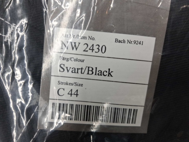 1541451-3 Piratbyxa, 2 st - NordWear NW2430, stl C44, svart
