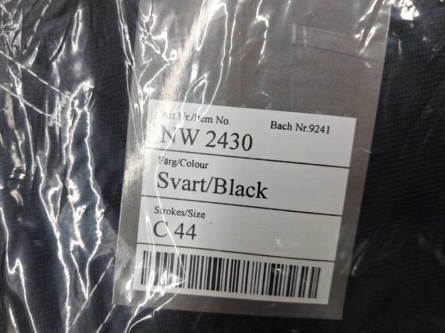 1541452-2 Piratbyxa, 2 st - NordWear NW2430, stl C44, svart