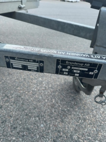 1541552-9 Släpvagn BRENDERUP L0751 -2018