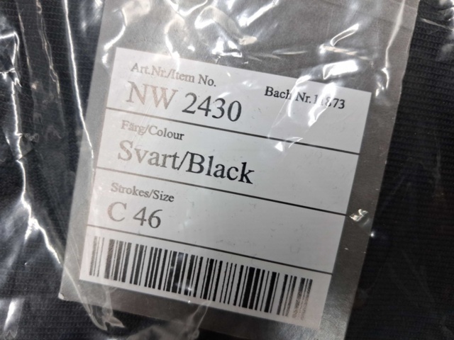 1541463-3 Piratbyxa, 2 st - NordWear NW2430, stl C46, svart