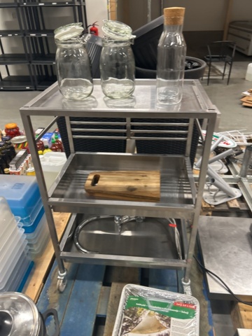 1539874-4 Kaffebryggare, serveringsvagn, och stålborstar -  Bartscher Pro II 40T