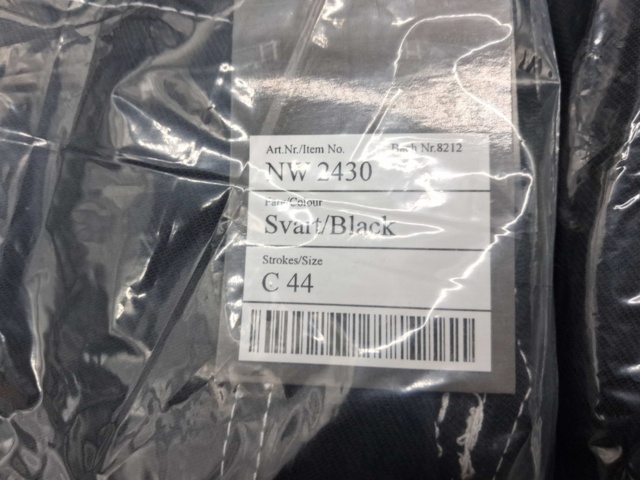 1541472-3 Piratbyxa, 2 st - NordWear NW2430, stl C44, svart
